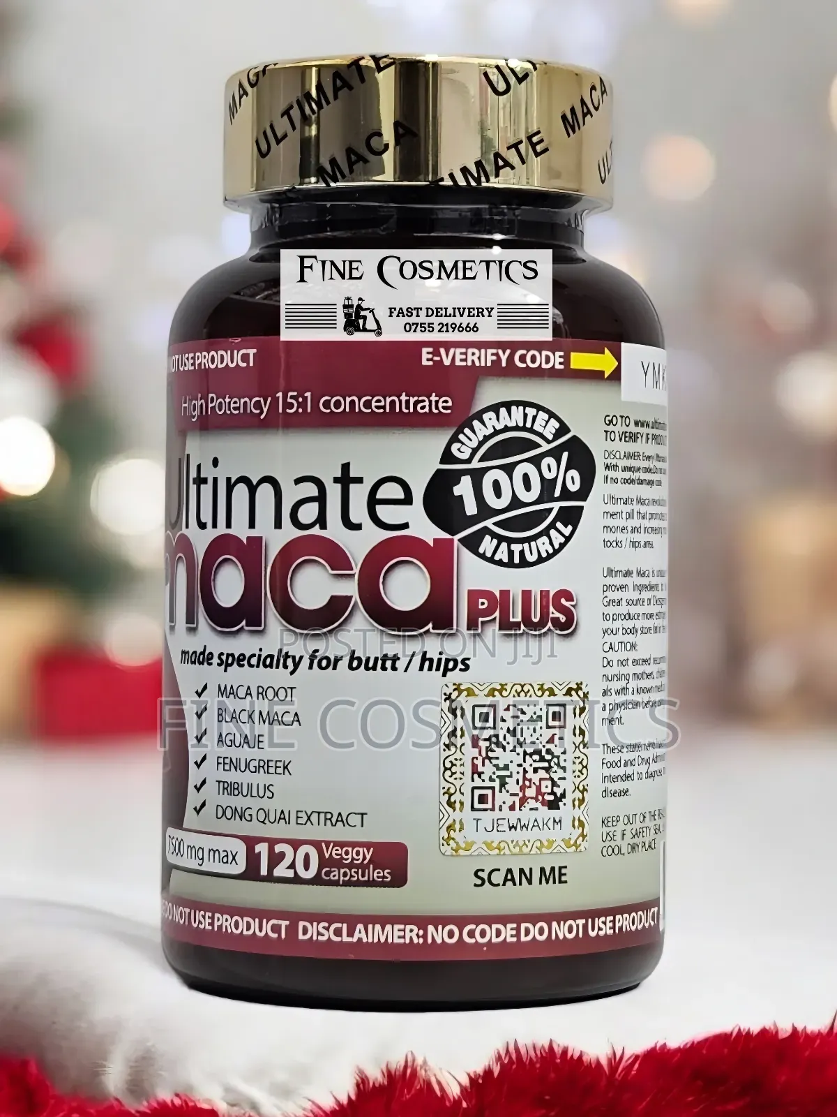 AUTHENTIC ULTIMATE MACA for Buttocks, Hip+Curvy Figure Pills