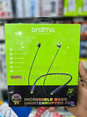 High Quality Oraimo Headset Shark 4 Black