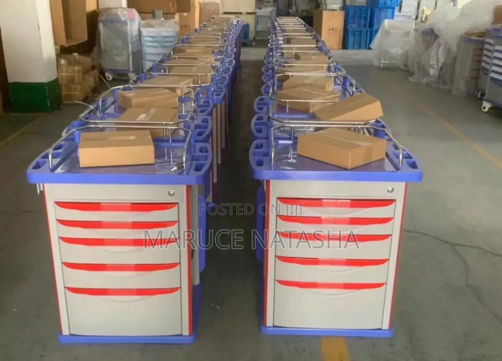 Emergency Crash Cart or Medicine Trolley