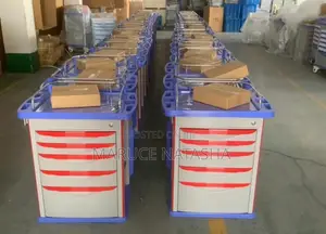 Emergency Crash Cart or Medicine Trolley