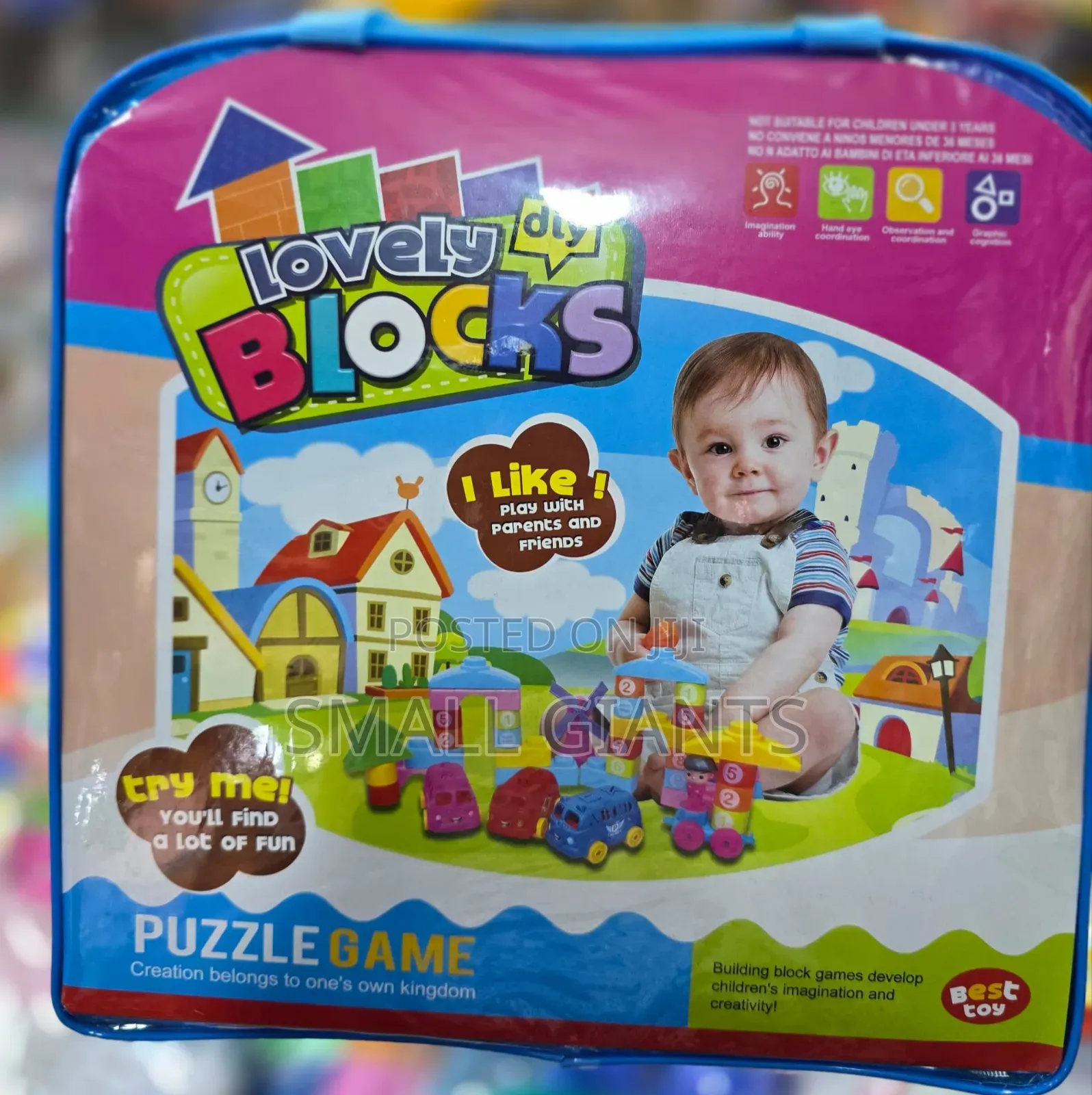 Lovely DIY Building Blocks