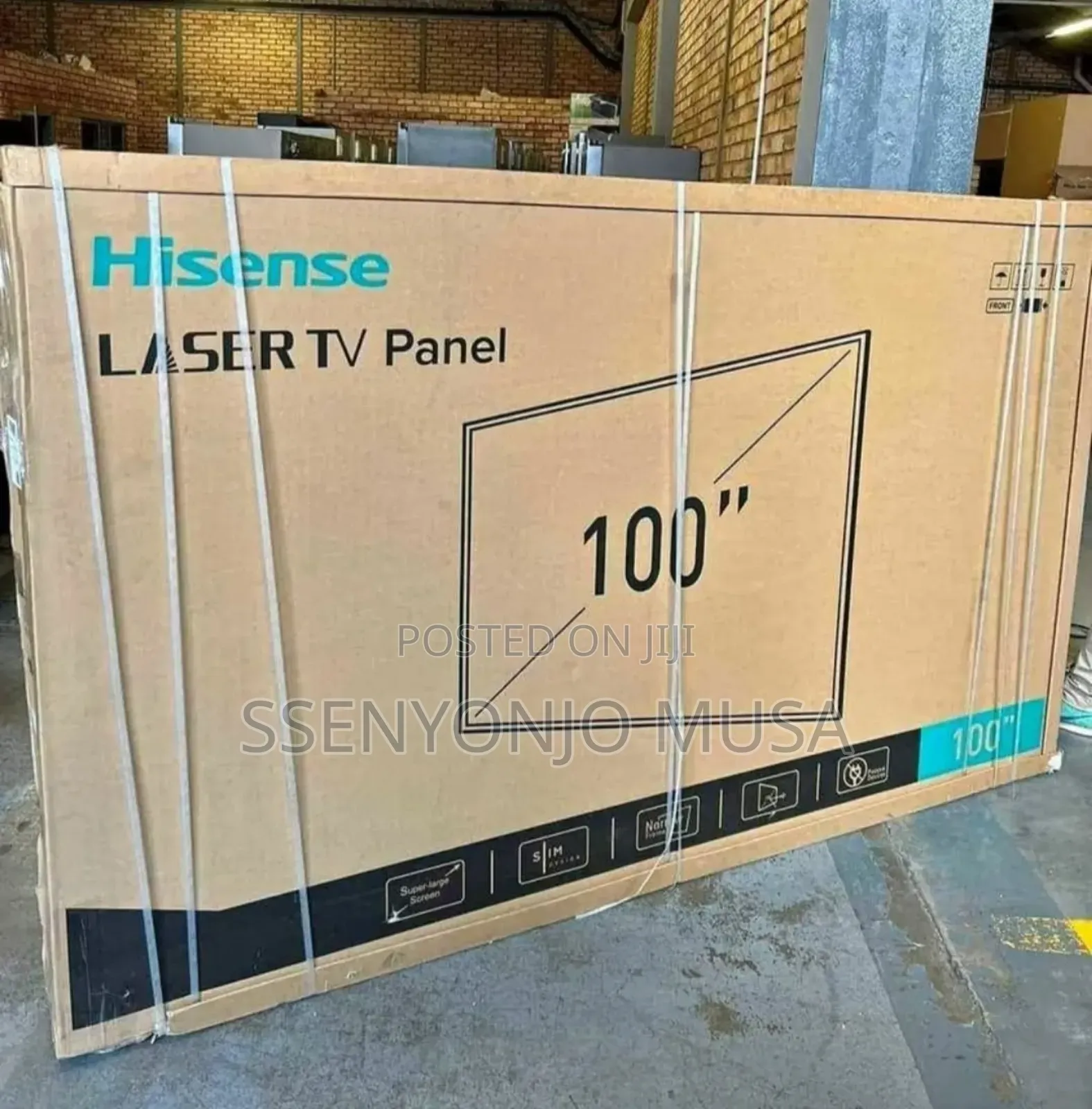 Hisense 100" Smart Laser Tv