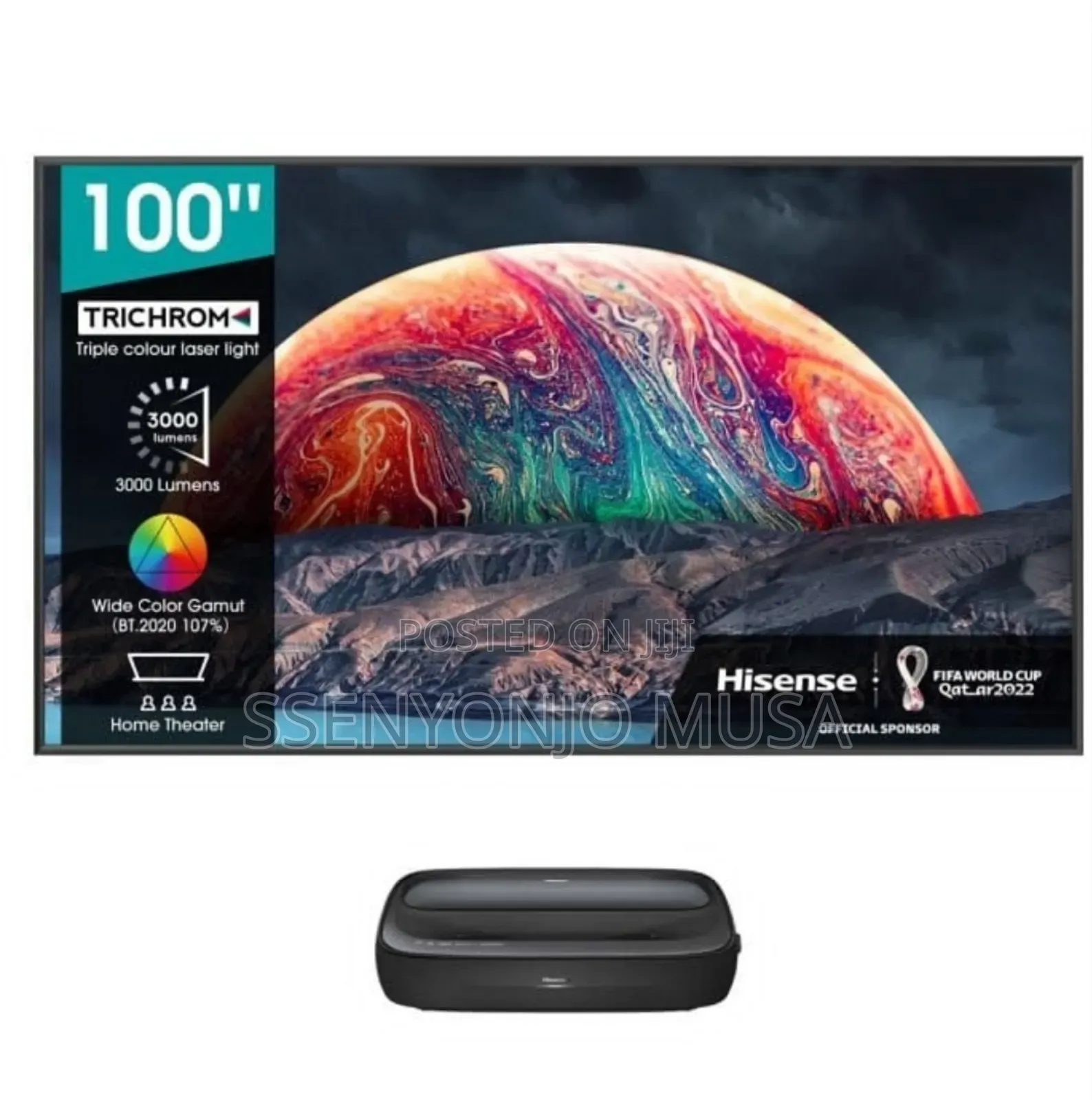 Hisense 100" Smart Laser Tv
