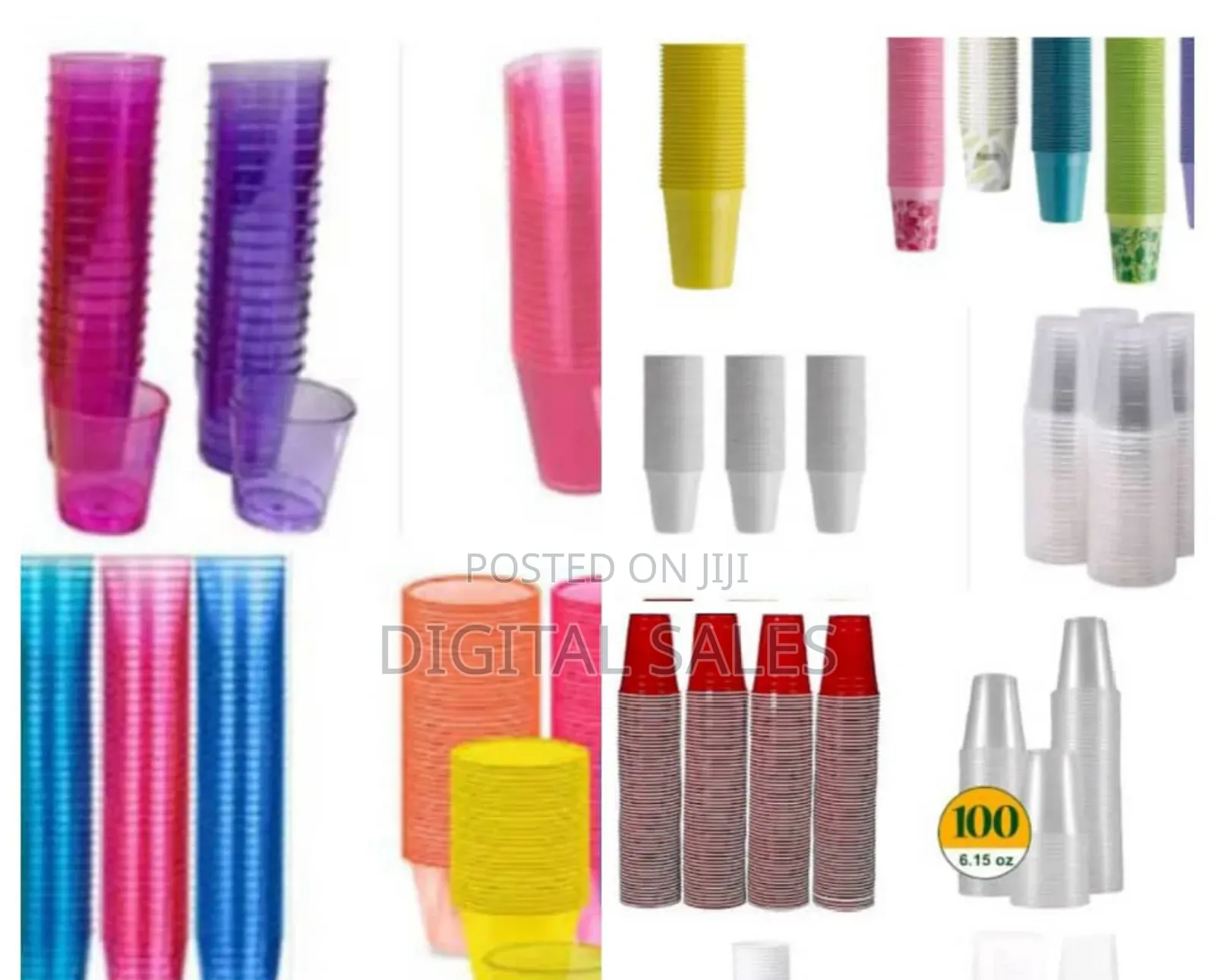 Coloureds Disposable Cup