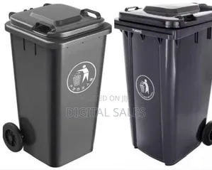 Outdoor 120L Plastic Waste Bin