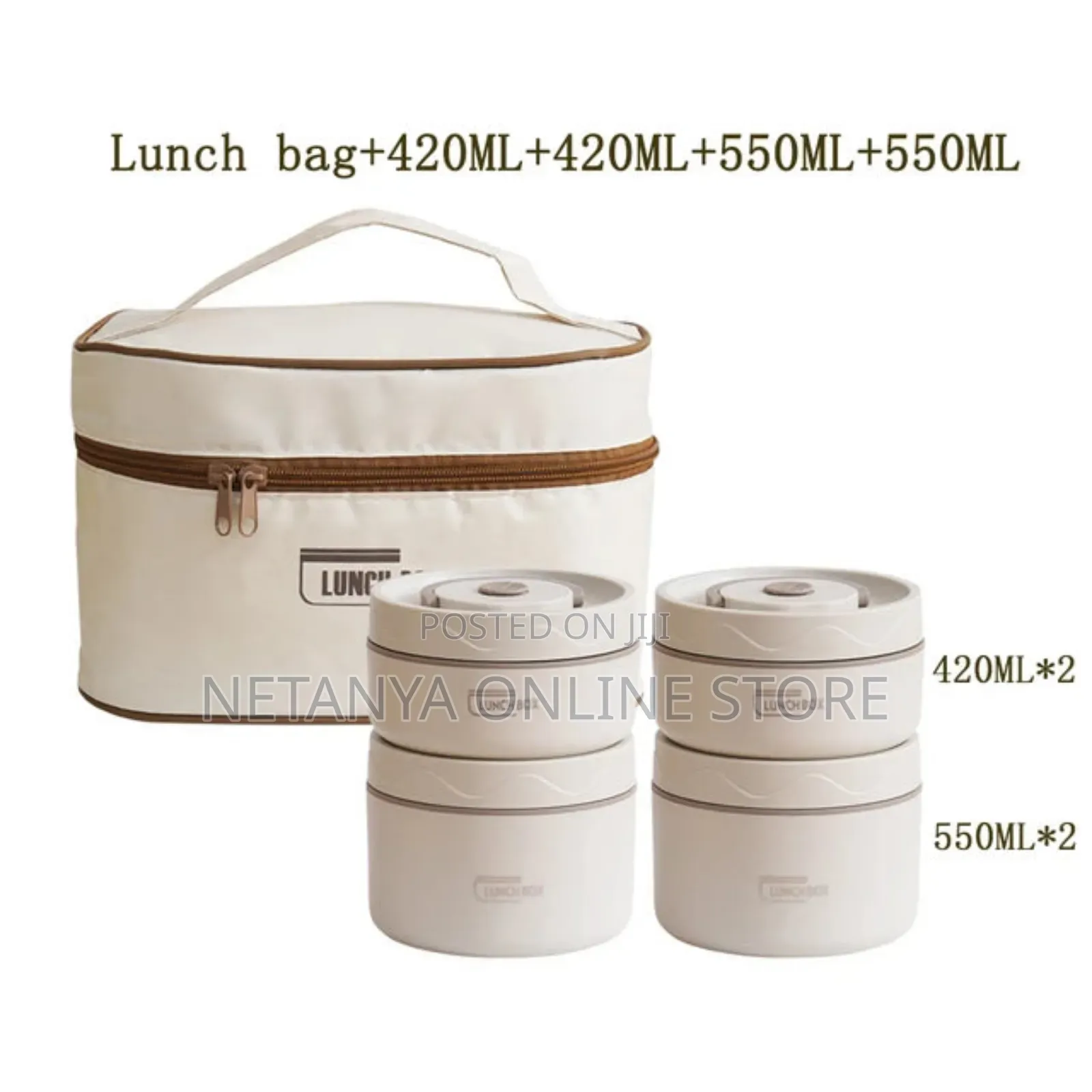 Stainless Steel Insulated Lunch Box Set