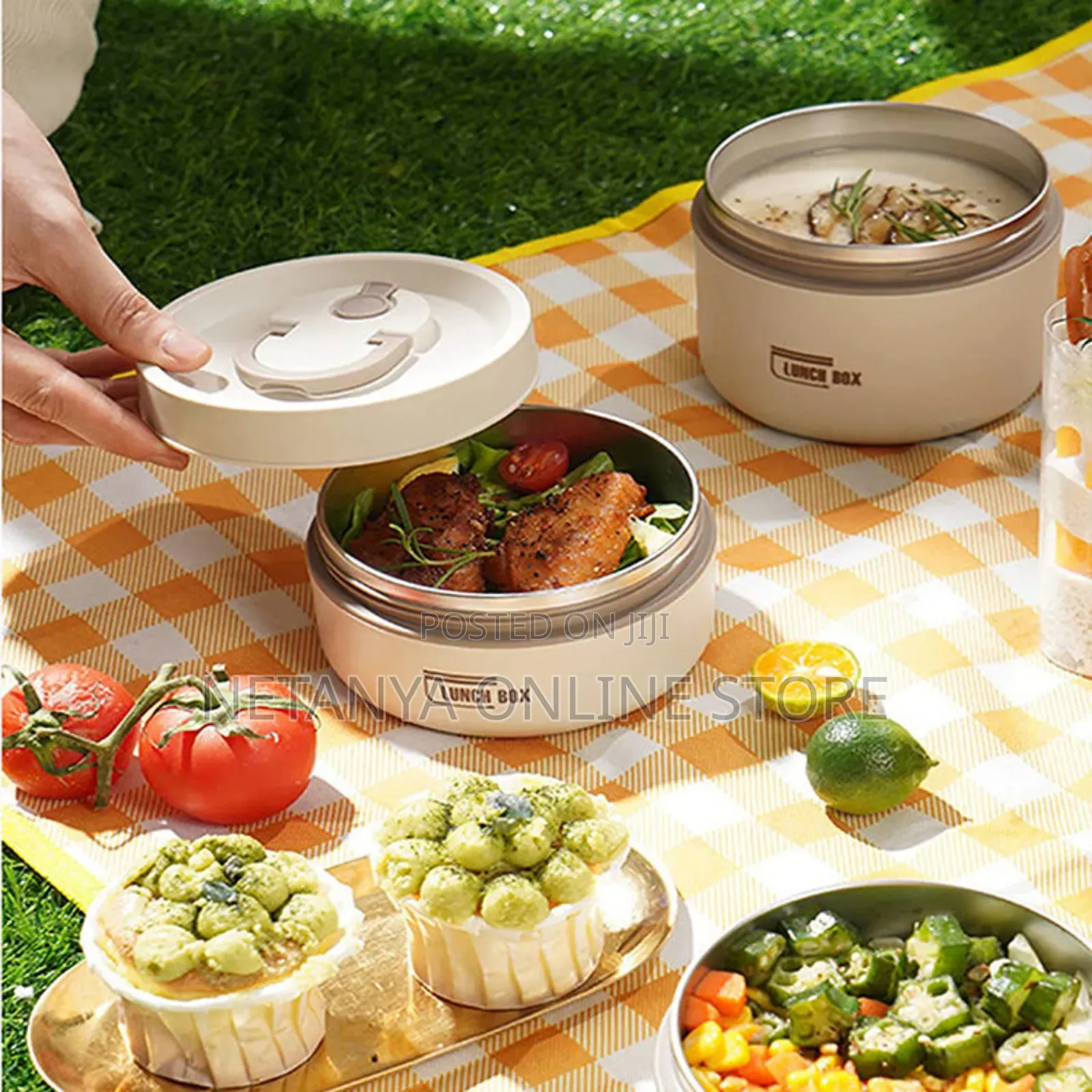 Stainless Steel Insulated Lunch Box Set