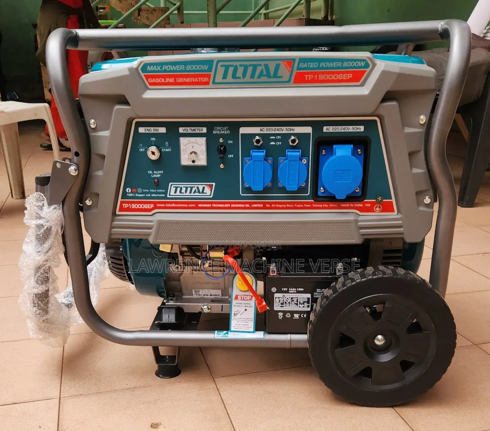 9kva Gasoline Generator 16HP