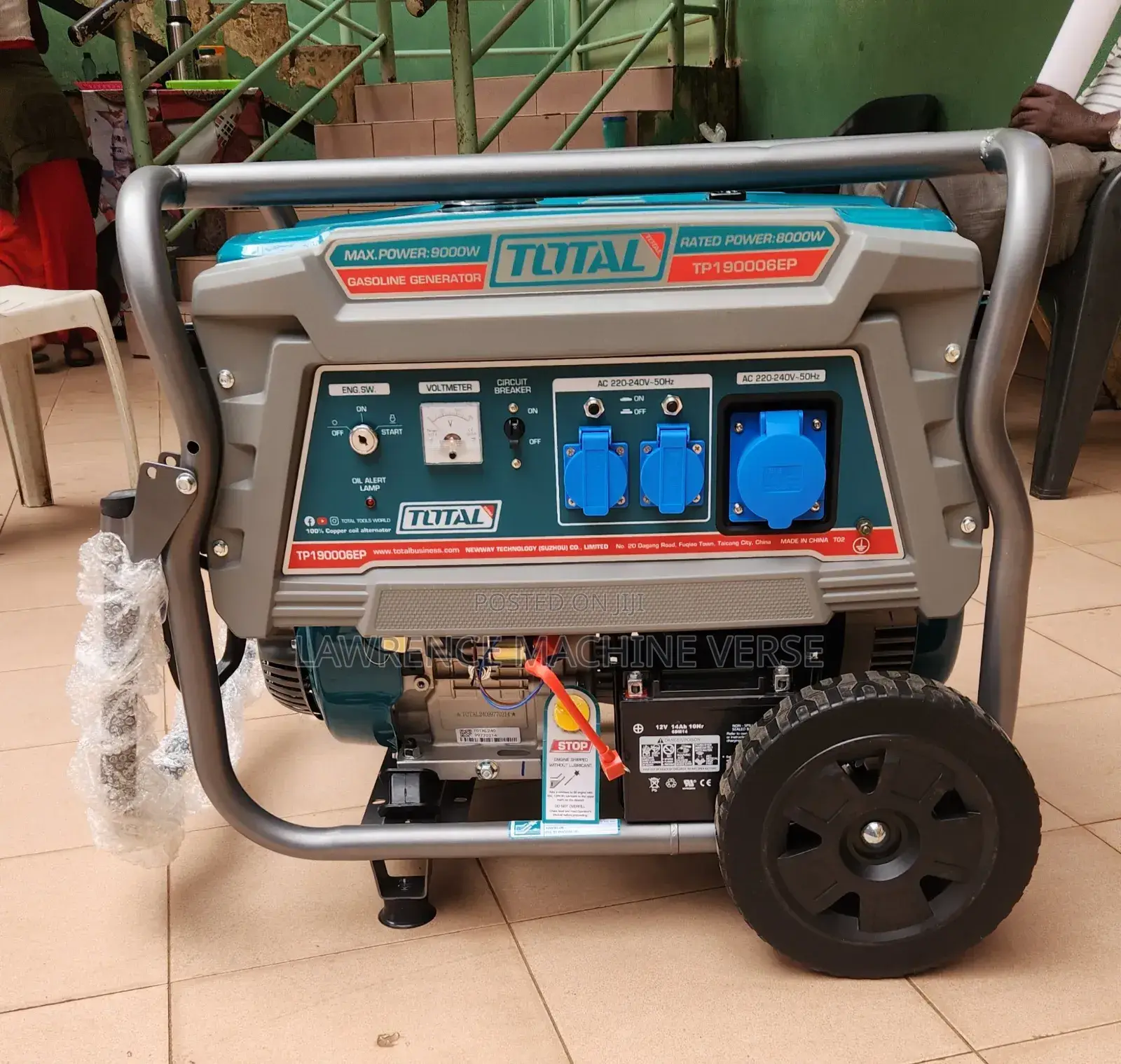 9kva Gasoline Generator 16HP