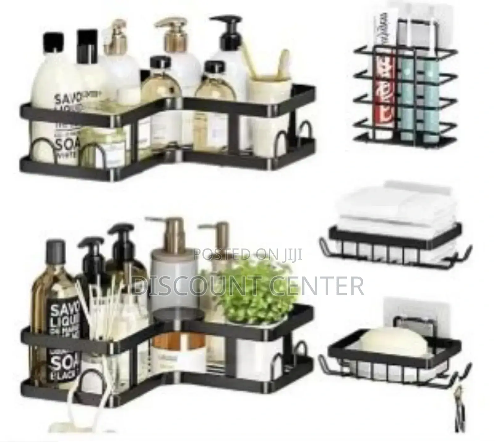 Bathroom Corner Rack 5pcs