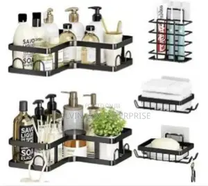 Bathroom Corner Rack 5pcs