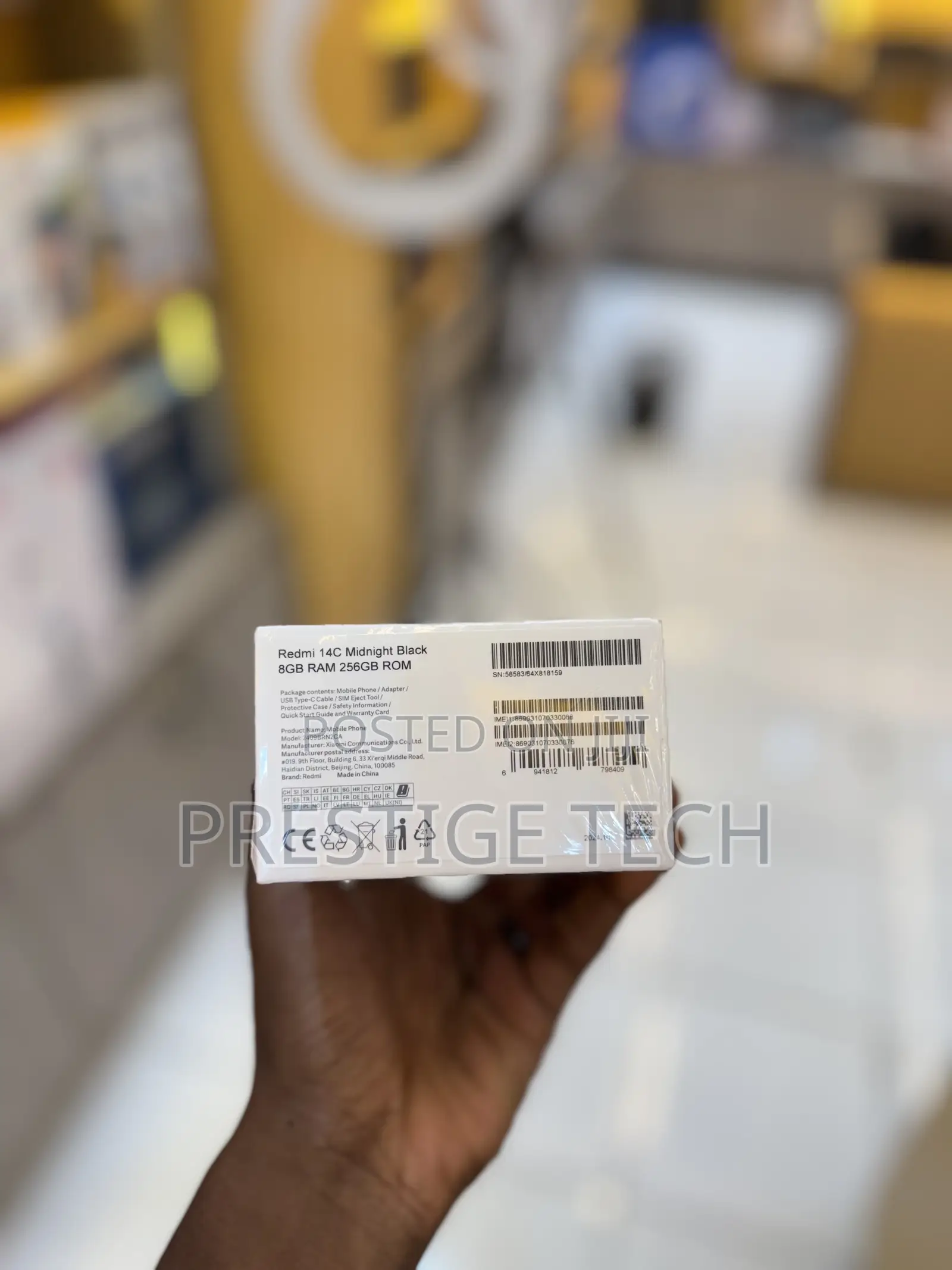 New Xiaomi Redmi 14C 128 GB Black