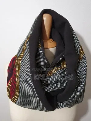 African Fabric Winter Scarves Available.Good for Any Season.