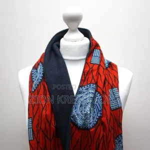 African Fabric Winter Scarves Available.Good for Any Season.