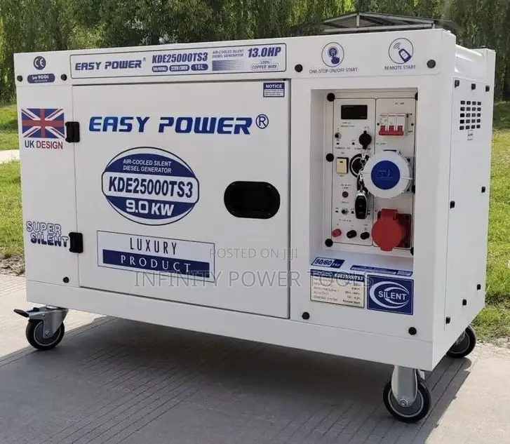 Super Silent Diesel Generator 9kw Luxury Product