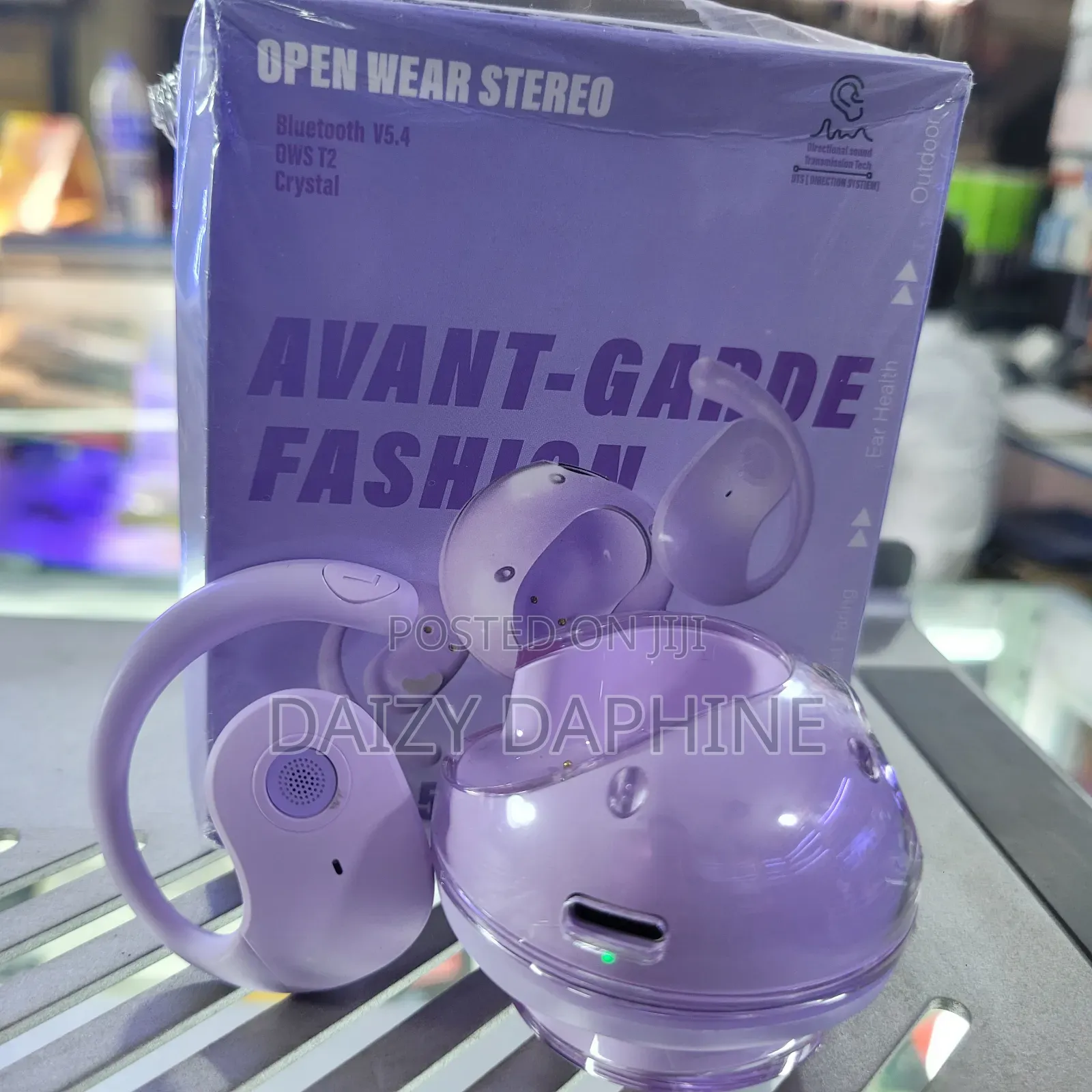 Open Wear Earbuds/Avant Garde Deep Bass Airpods