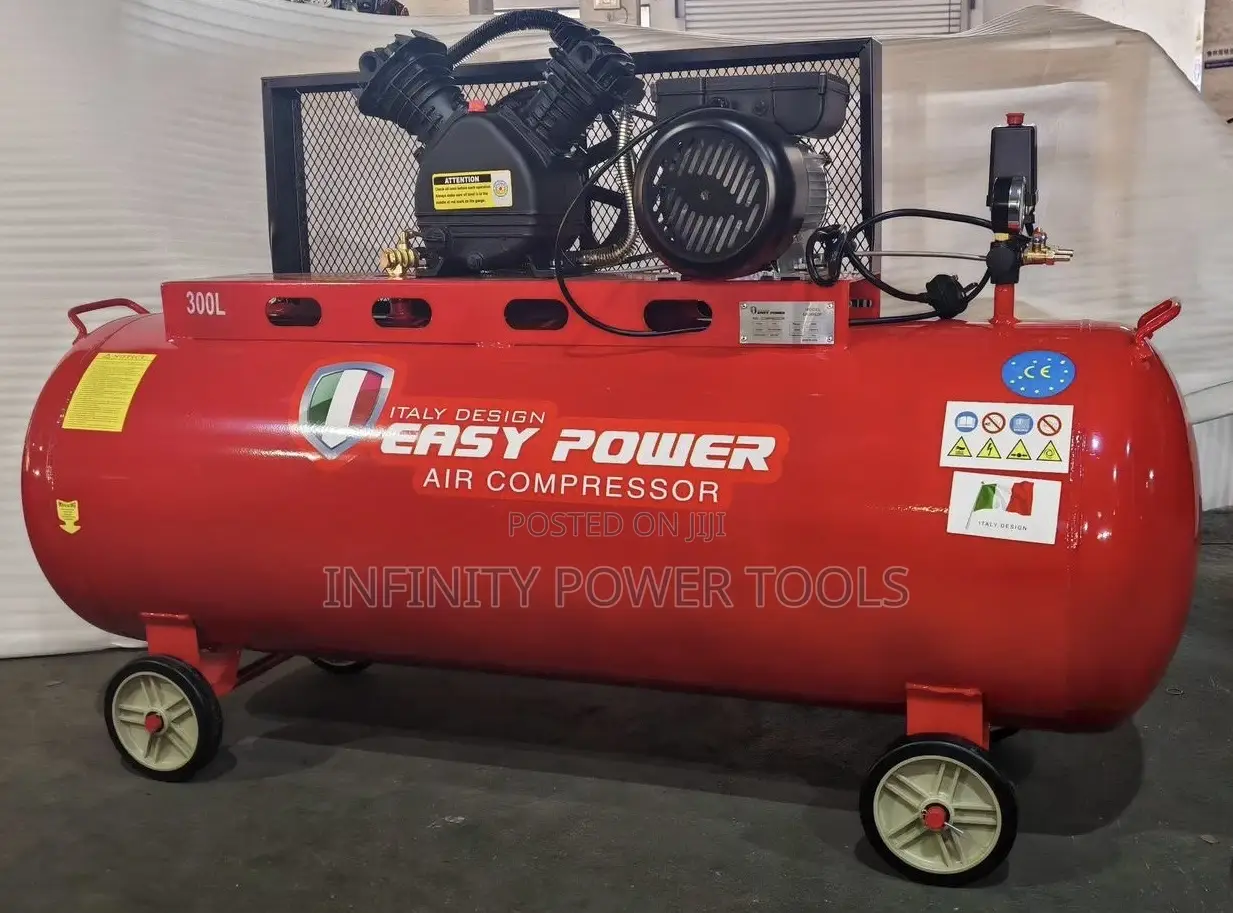 Air Compressor 300l Easy Power Italy Design