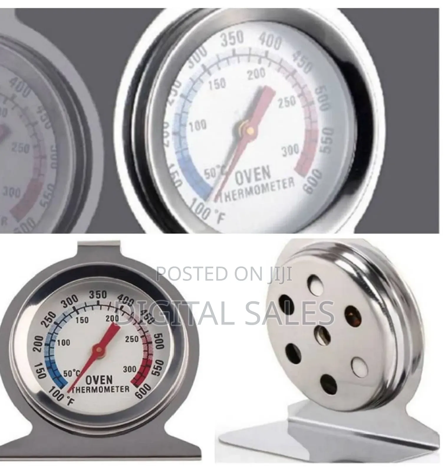 Kitchen Stainless Steel Oven Thermometer