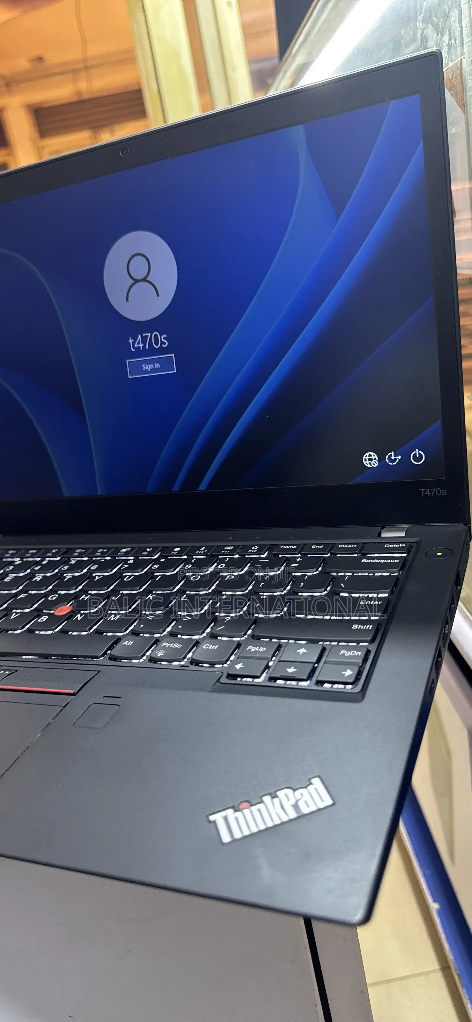 Laptop Lenovo ThinkPad T470s 8GB Intel Core I5 SSD 256GB