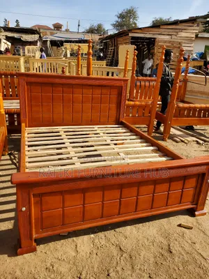 4by6 and 5by6 Beds in Light Mahogany Color