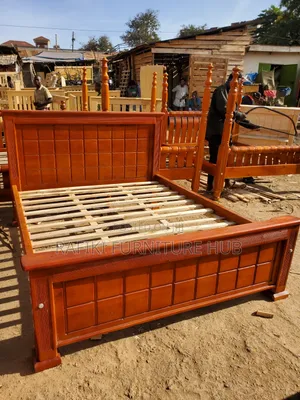 4by6 and 5by6 Beds in Light Mahogany Color