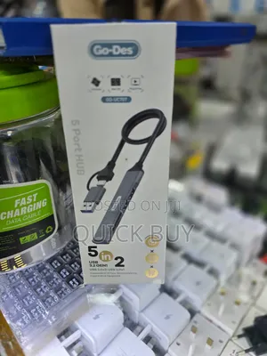 5-in-2 Port Hub