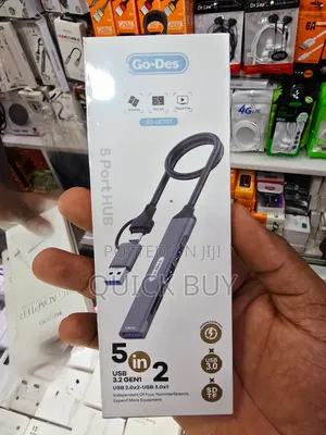 5-in-2 Port Hub
