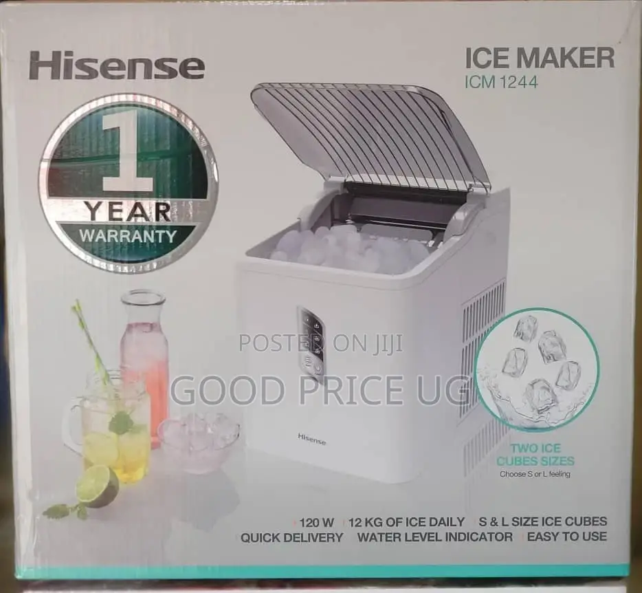 Hisense Ice Maker With 1 Year Warranty