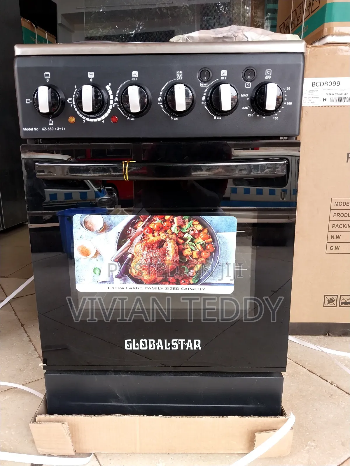 Brand New Gass Cooker Globelster 3+1