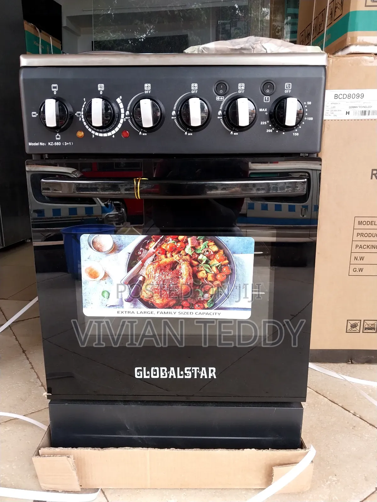 Brand New Gass Cooker Globelster 3+1