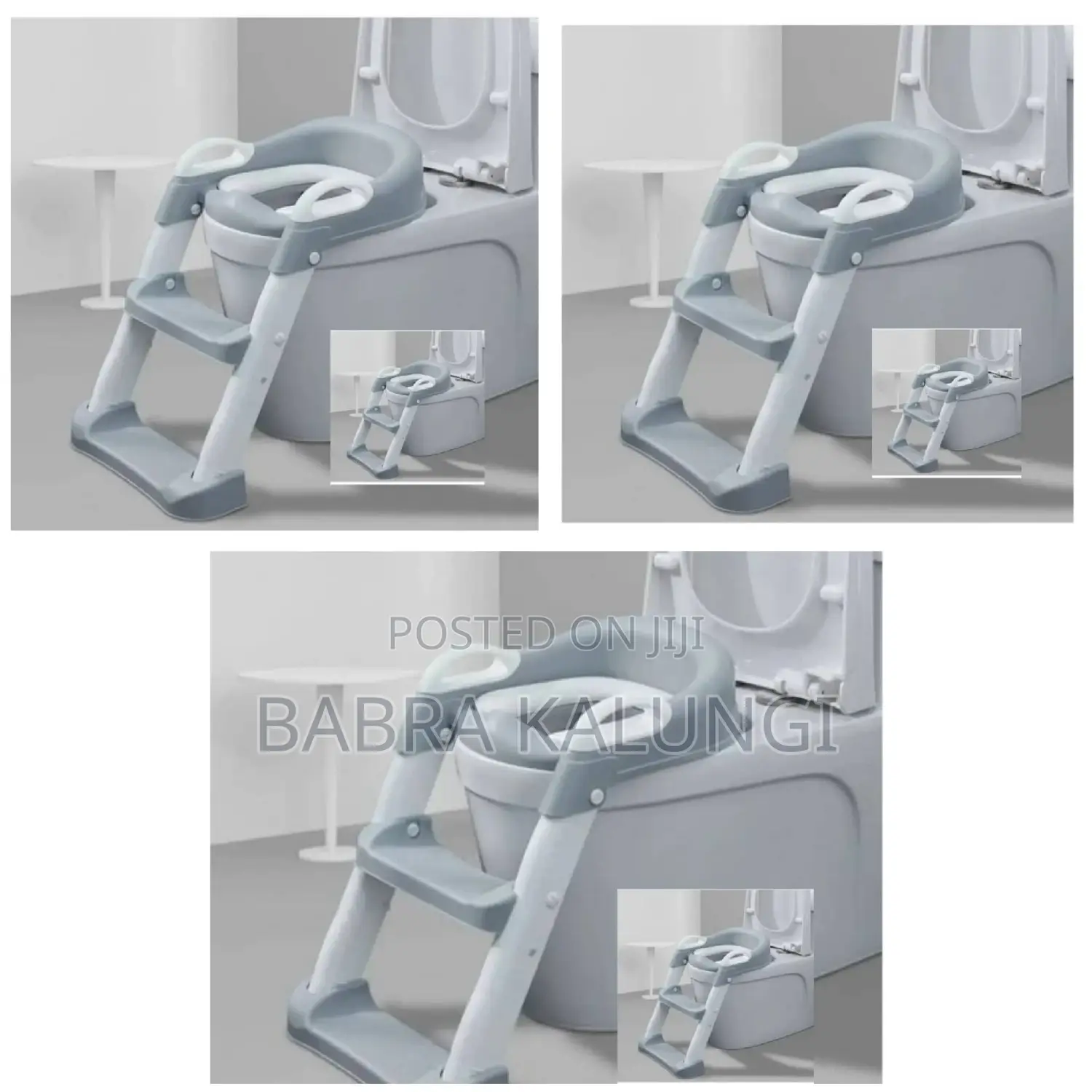 Baby Toilet Trainer Seat Toilet Ladder