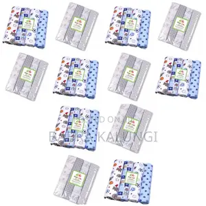 Baby 4pcs/Pack 100% Cotton Baby Receiving Bedsheets -