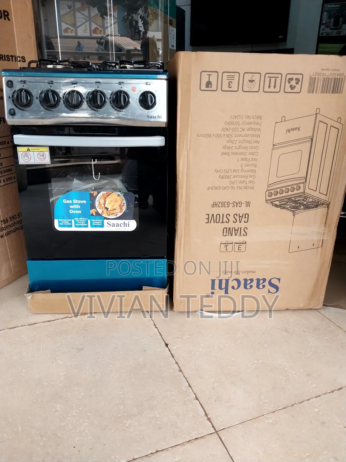 Saachi Cooker 3+1