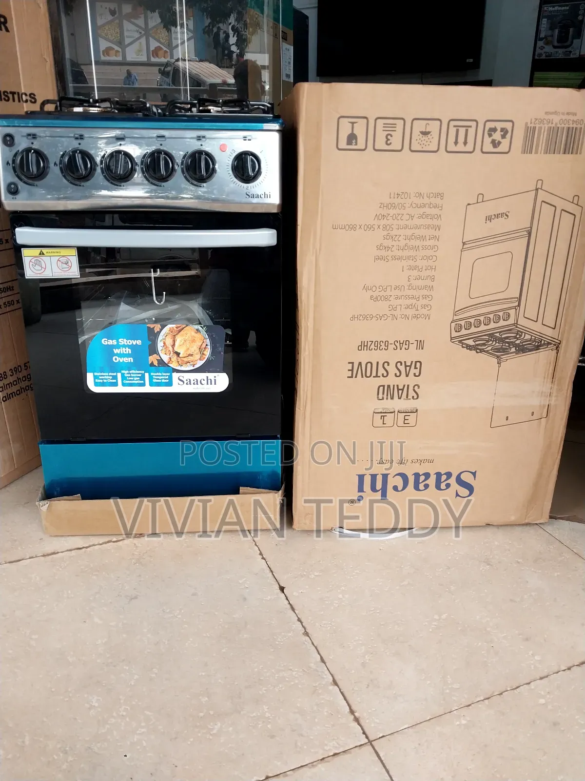 Saachi Cooker 3+1