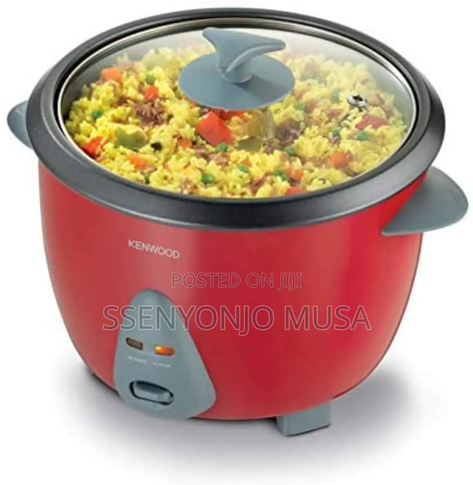 Kenwood Rcm44 | 1.8l Red Rice Cooker With Steamer