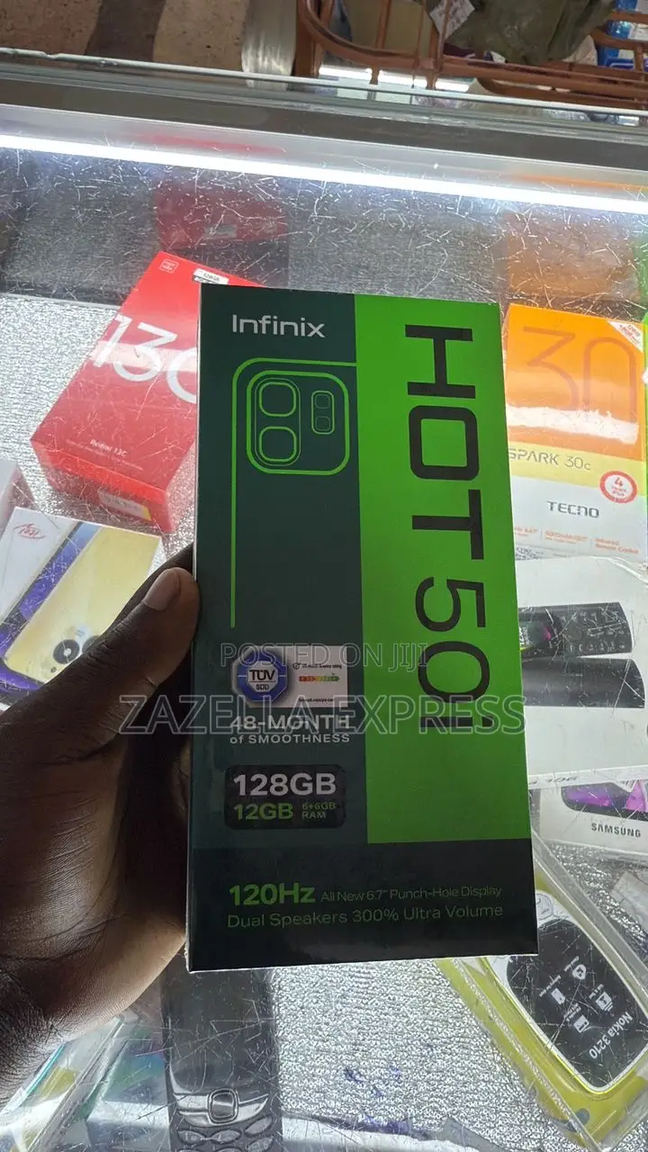 New Infinix Hot 50i 128 GB Green