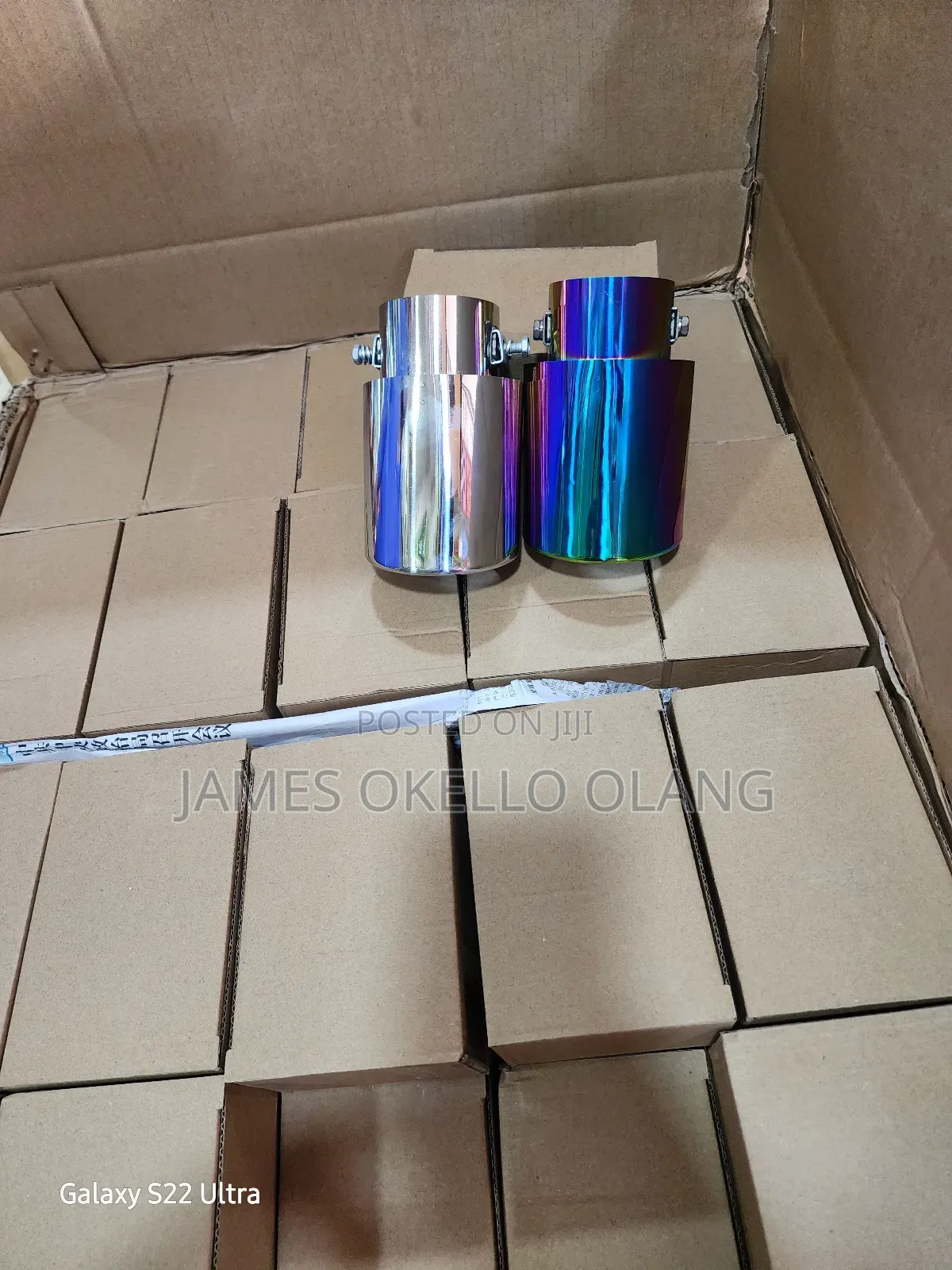 Mufflers / Exhaust Ends Tinted