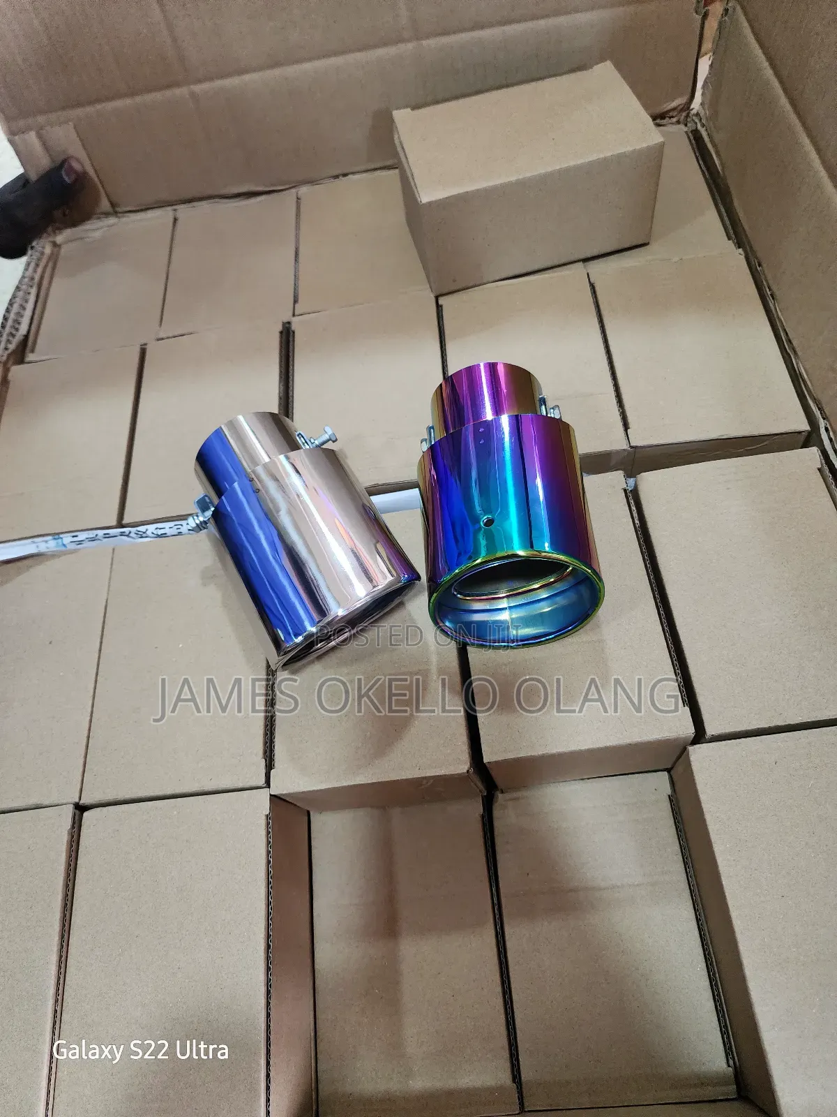 Mufflers / Exhaust Ends Tinted