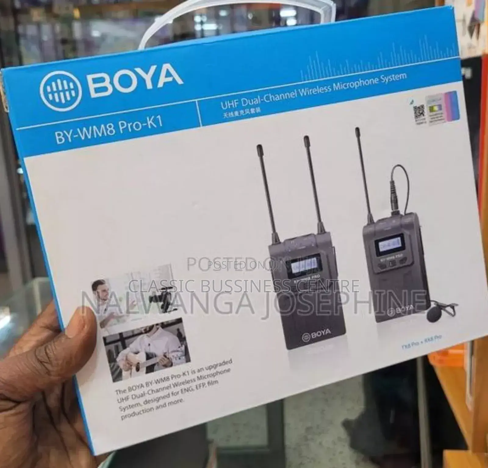 By_ Wm8 PRO Boya Wireless Microphone