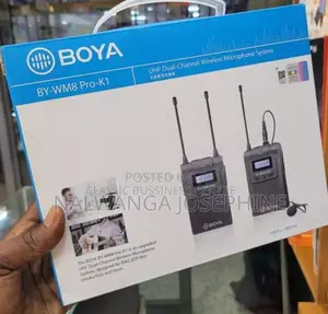 By_ Wm8 PRO Boya Wireless Microphone