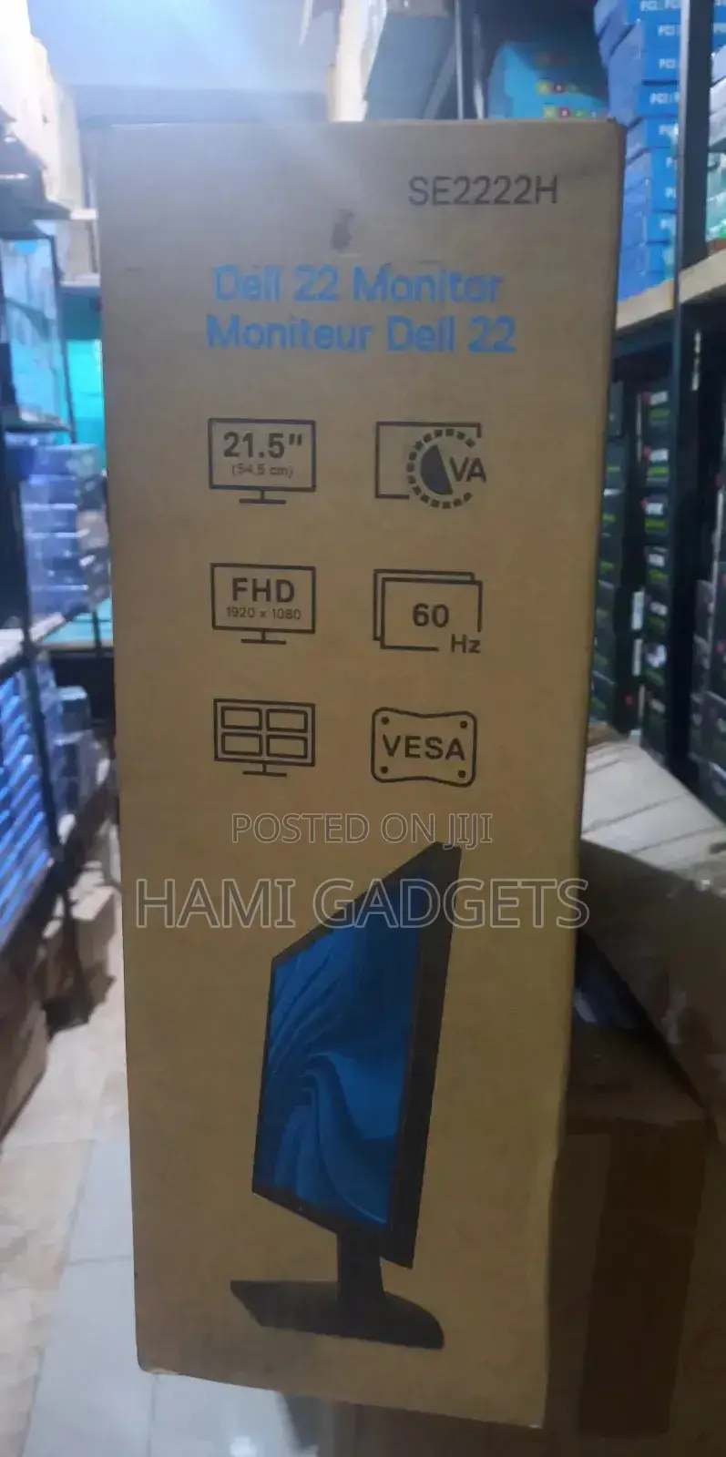 Dell 22monitor Se2222h Monitrur Dee 22