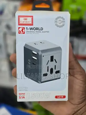 Earldom World Travel Adapter