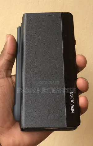 Leather Skin Cover S-Pen Case for Samsung Galaxy Z Fold 5