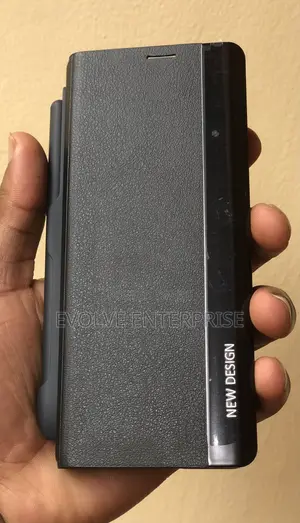 Leather Skin Cover S-Pen Case for Samsung Galaxy Z Fold 5
