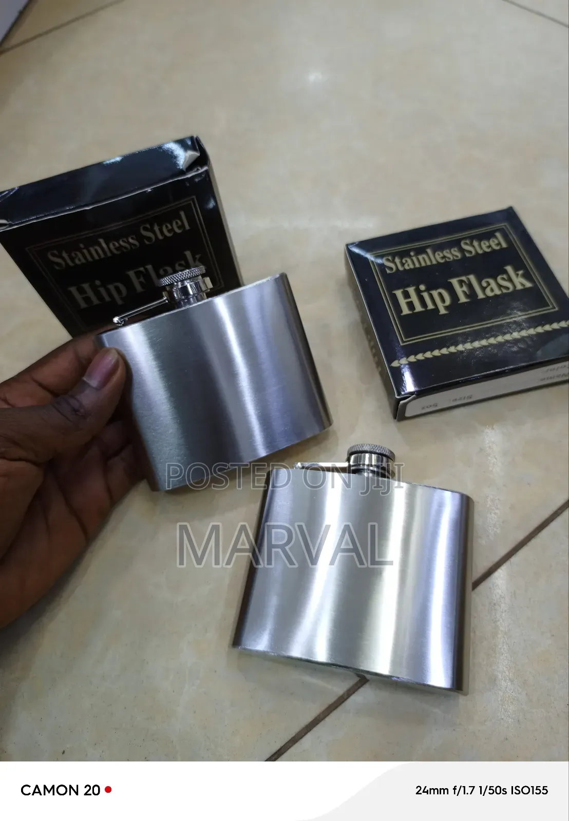 5oz Stainless Steel Hip Flasks