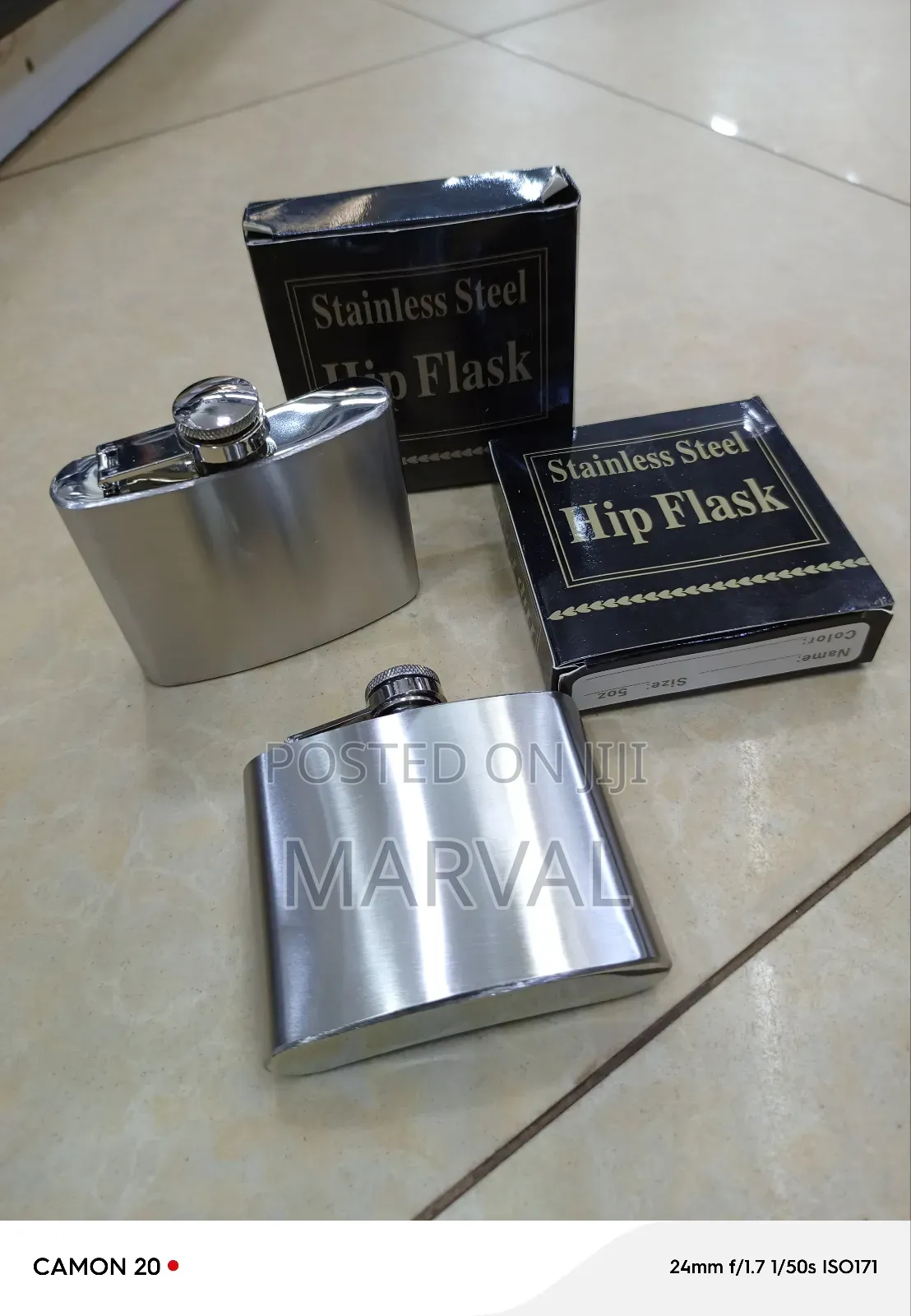 5oz Stainless Steel Hip Flasks