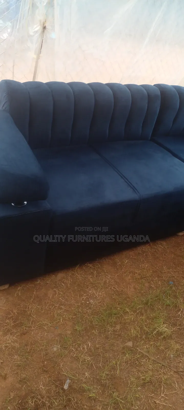 2 Seater in Navy Blue