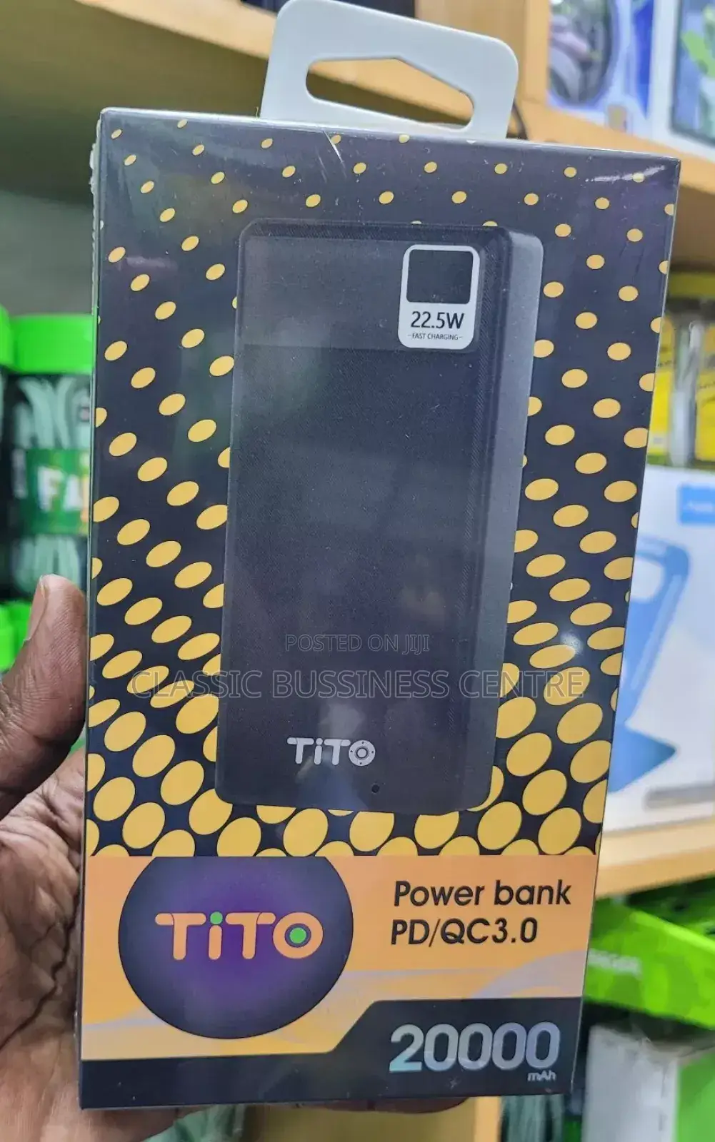 Tito Fast Charging Powerbank 20000mah