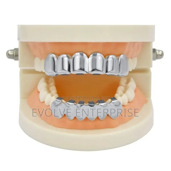 Gold Silver Plated Hip Hop Teeth Grillz