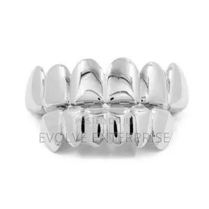 Gold Silver Plated Hip Hop Teeth Grillz